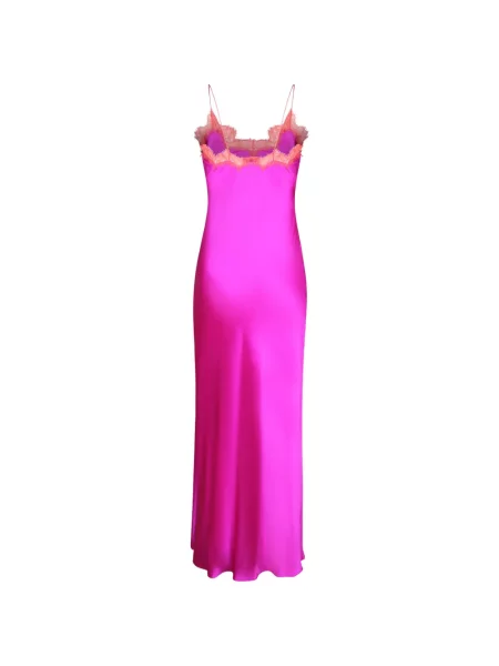 Rochie Roberto Cavalli de mătase roz