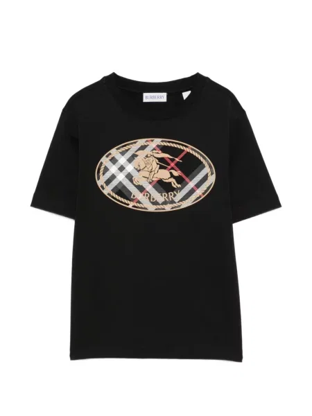 Koszulka dziecięca Burberry czarna