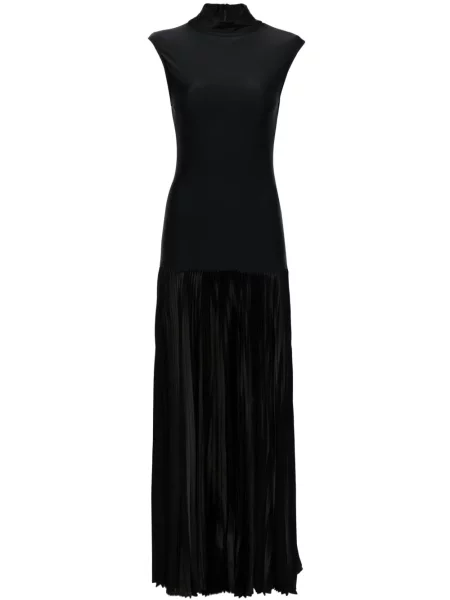 Sukienka bez rękawów Alainpaul bez rękawów garniturowa czarna