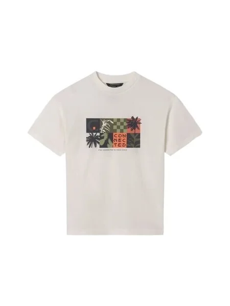 Tricou copii Mayoral bej