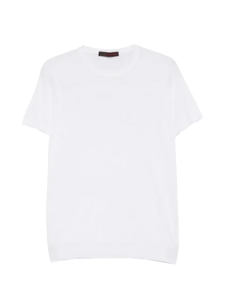 Kerek nyakú rövid póló Jeordie's fehér
