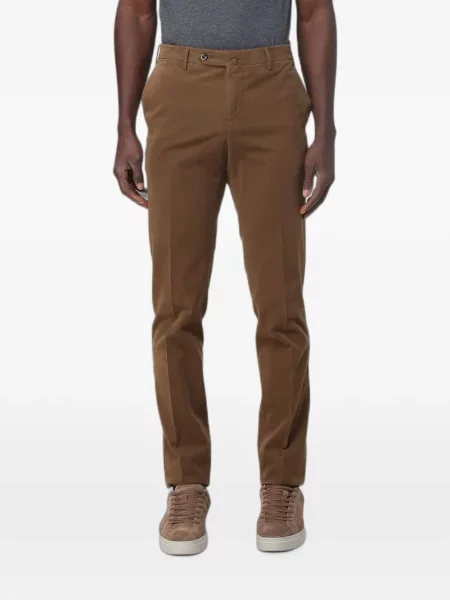 Pantaloni chino Pt Torino maro