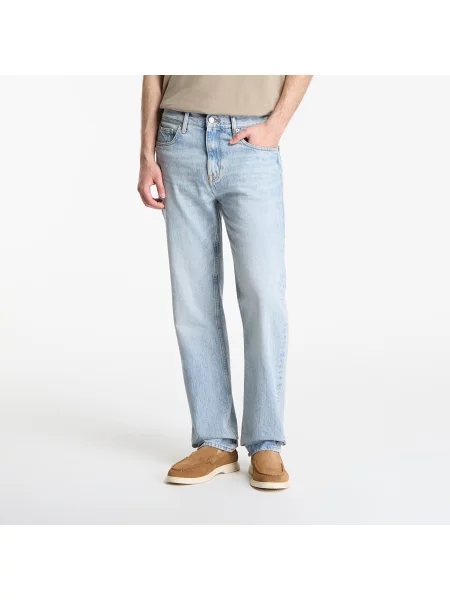 Τζιν Tommy Hilfiger Dover Whiskered Regular Straight Leg Jeans Maxwell Blue μπλε