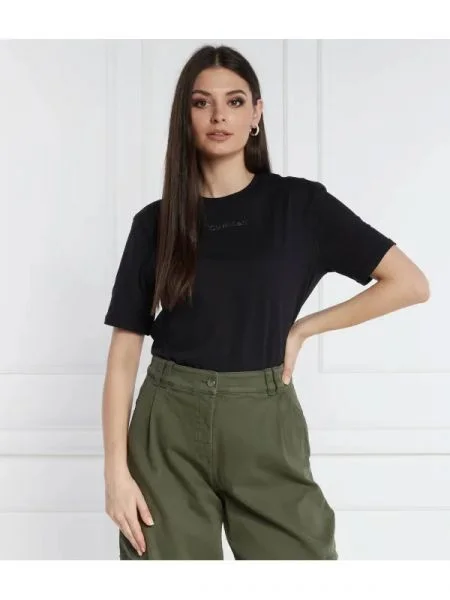 Calvin Klein Performance Póló | Relaxed fit fekete