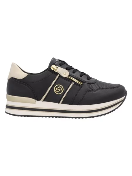 Sneakersy Remonte czarne