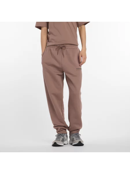 Spodnie New Balance – brązowe