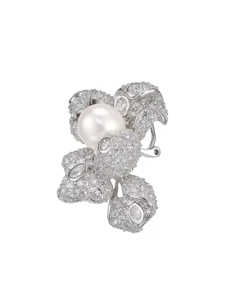 Обеци Anabela Chan бяло