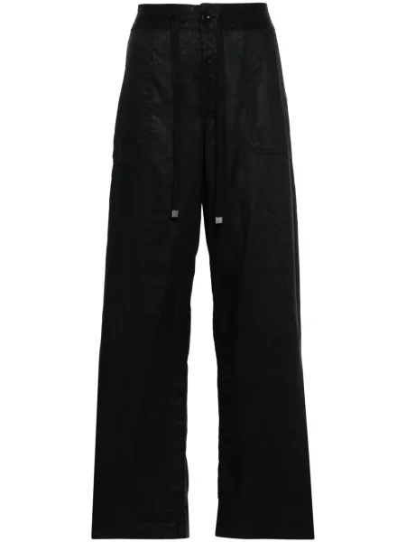 Pantaloni Lauren Ralph Lauren de in cu cordon negru