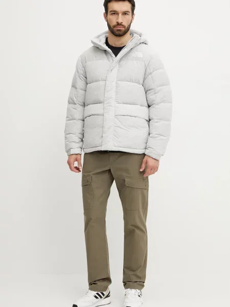 Páperová bunda The North Face Regrind HMLYN sivá