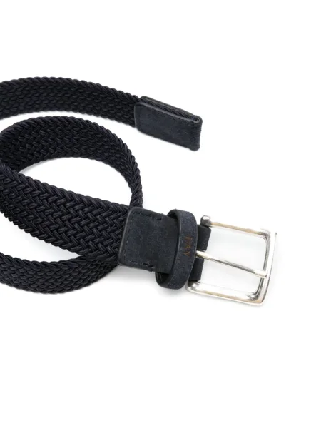 Klasický pásek Ombre s přezkou modrý