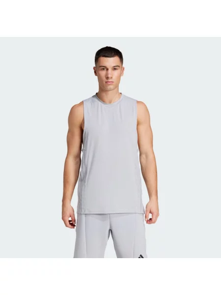 Pruhované tělocvična tričko Adidas