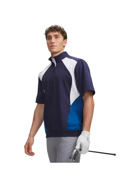 Golf geacă Under Armour albastru
