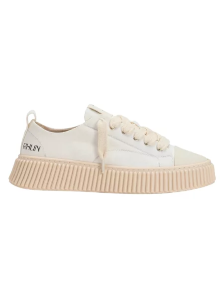 Sneakersy Rhun białe