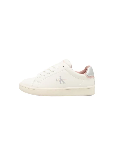 Sneakerși copii Calvin Klein Jeans alb