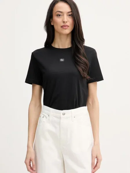 Tričko Calvin Klein Jeans čierna