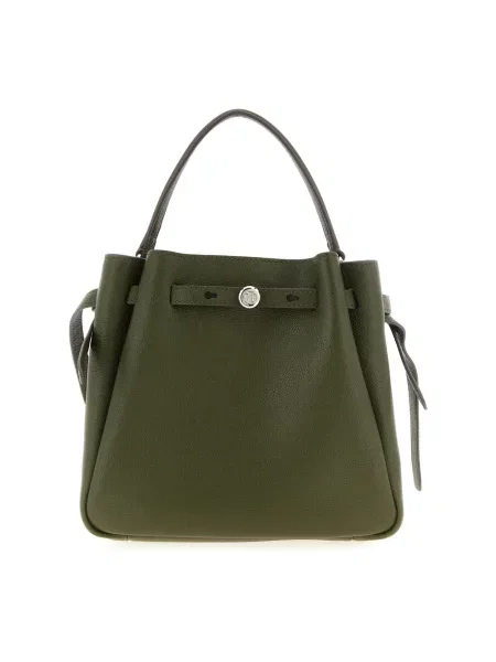 Tory Burch torebka tote skórzana Romy zielona
