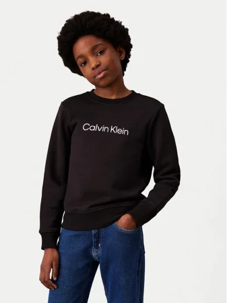 Calvin Klein Jeans Bluză Inst Logo D negru