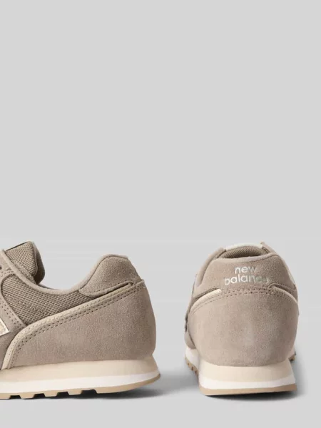 Sneakersy z naszywką z logo model New Balance białe