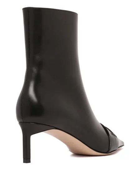 Cizme scurte Tom Ford din piele negru
