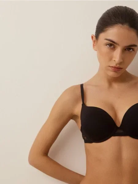 Reserved Sutien super push-up 2 pack crem