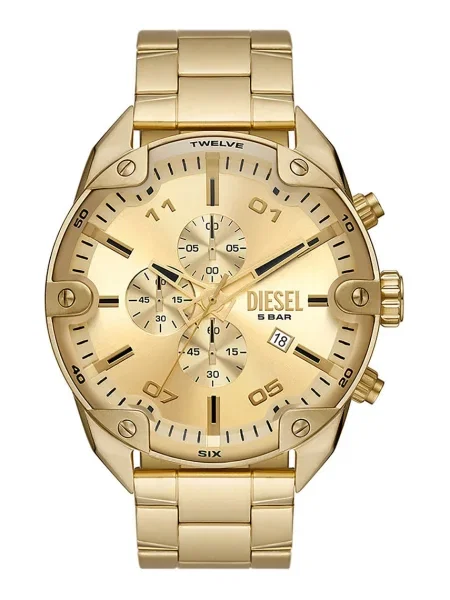 Diesel ceas barbati auriu