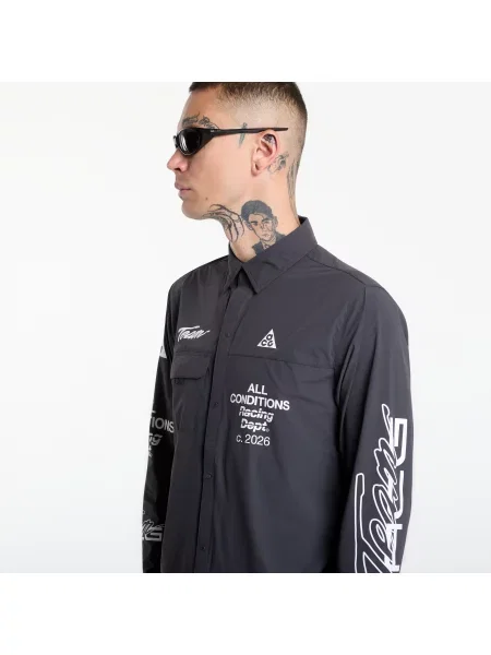 Długa koszula Nike biała