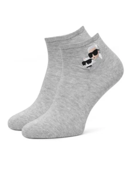 Karl Lagerfeld Nogavice črna siva
