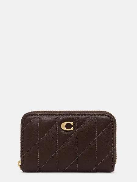 Coach portofel de piele maro