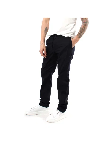 Pantaloni Tommy Hilfiger albastru