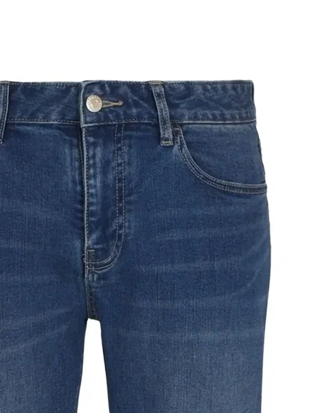 Blugi Armani Exchange cu 5 buzunare albastru