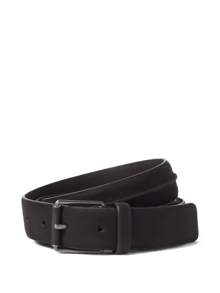 Curea Zegna din nubuc negru