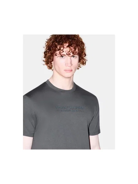 Tricou Eax maro