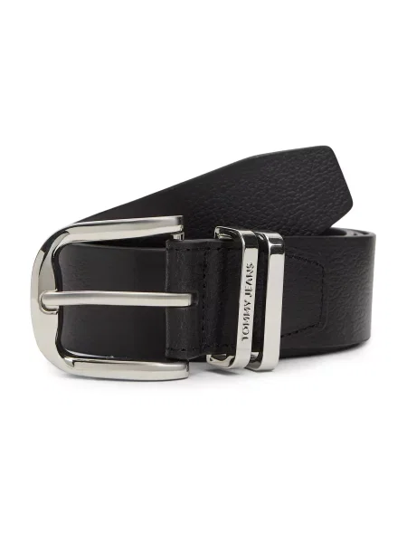 Tommy Jeans Curea OTIS BUCKLE negru