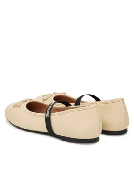 LOVE MOSCHINO Balerina Ekru