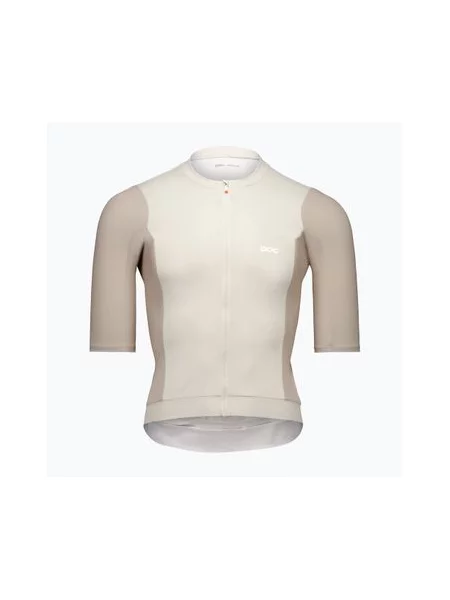 Велофутболка POC Cadence Jersey okenite off-white біла