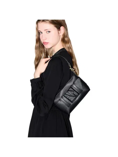 Kabelka Armani Exchange čierna