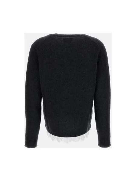 Sweter Loulou De Saison z kaszmiru szary