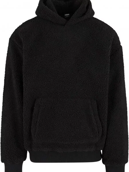 Плюшено мече суичър с качулка Urban Classics черно