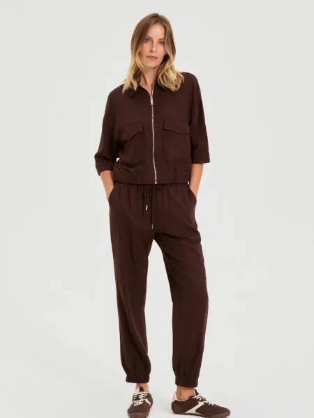 Pantaloni Marisse maro