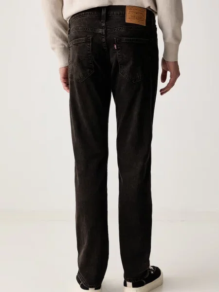 Levi's jeansy slim fit SLIM brązowe