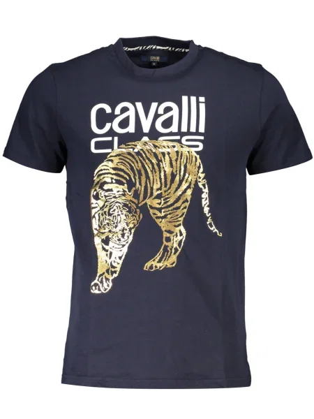 Tricou Cavalli Class scurt albastru