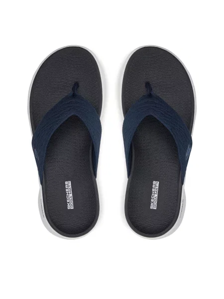Вьетнамки Skechers синие