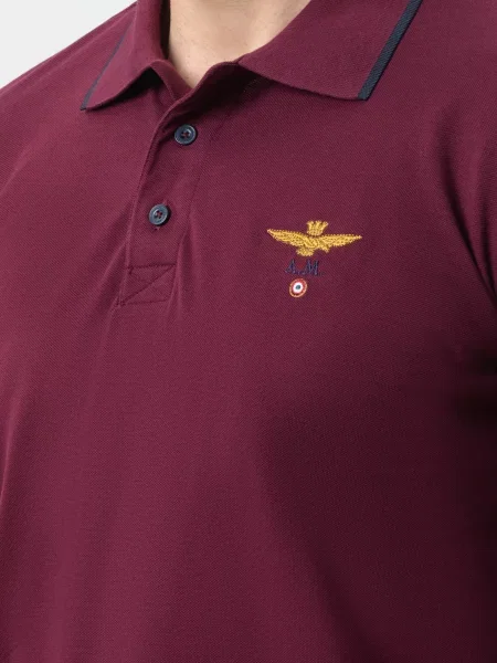 Свитер Aeronautica Militare бордовый