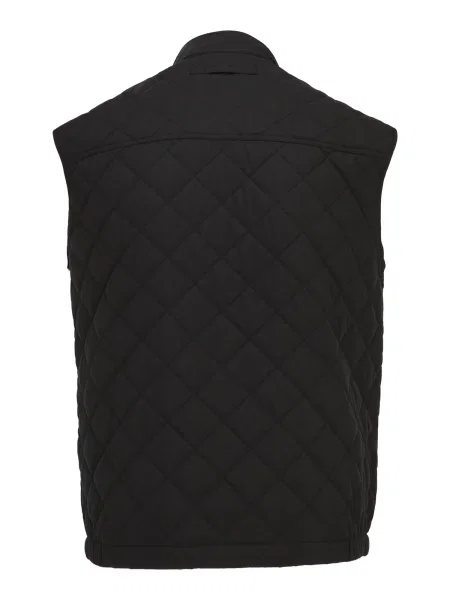 Gant vestă pentru bărbați negru