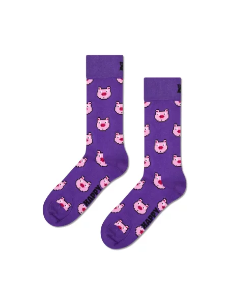 Skarpety Happy Socks fioletowe