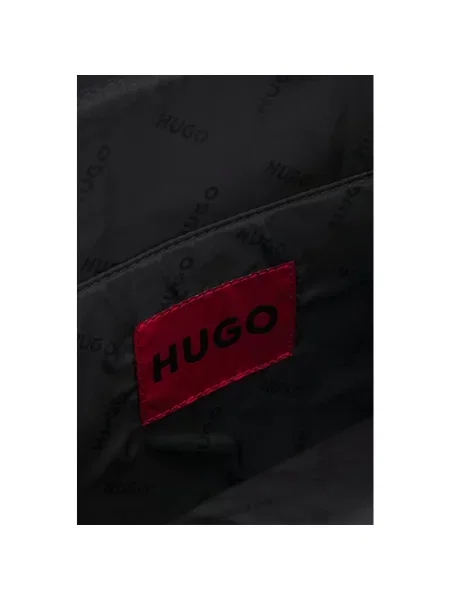 Teczka Hugo z logo czarna