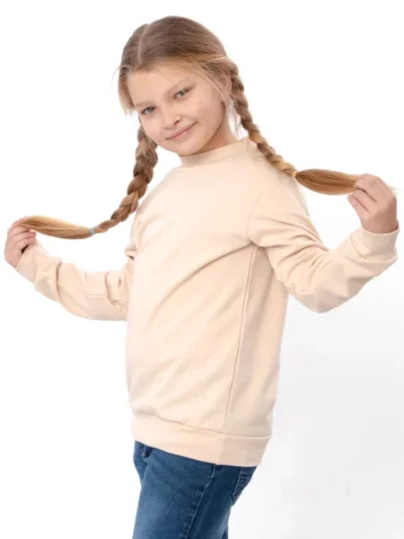 Свитшот носи своє бежевый