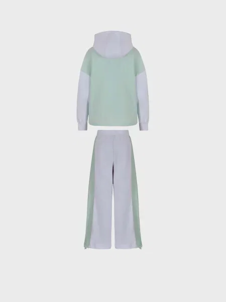 Костюмный спортивный костюм Ea7 белый