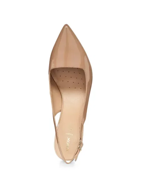 Pantofi cu toc Geox slingback cu bretele