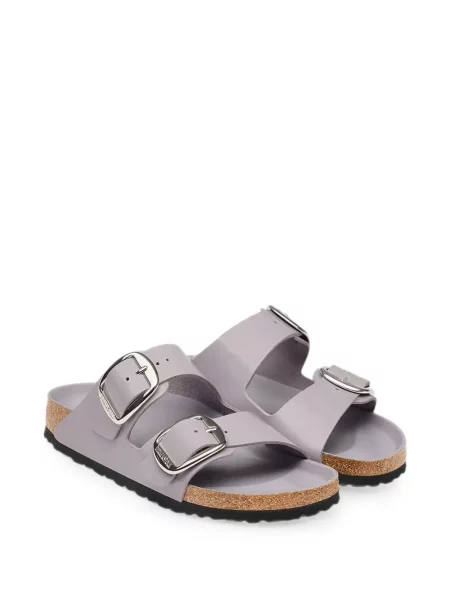Sandale Birkenstock cu cataramă violet
